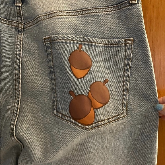 Disney Chip and Dale Mom Jeans HOT TOPIC SIZE 15 - Picture 9 of 9